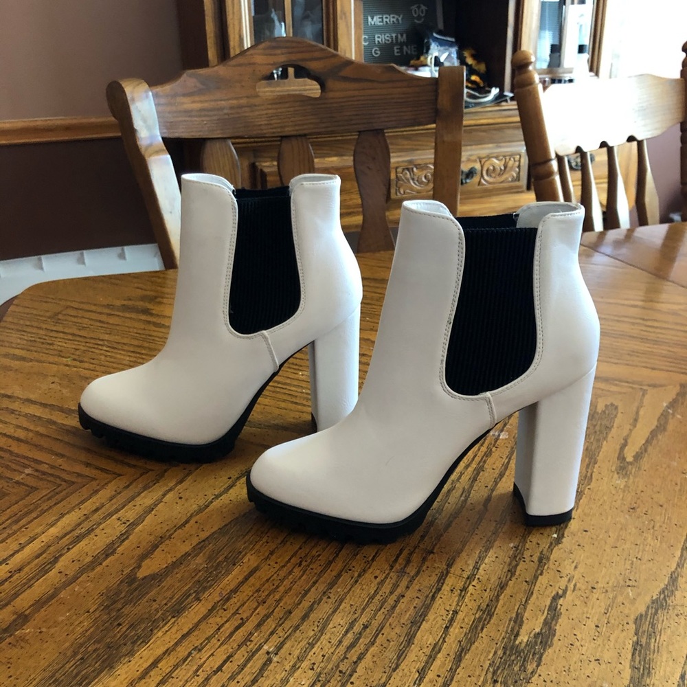 White Booties